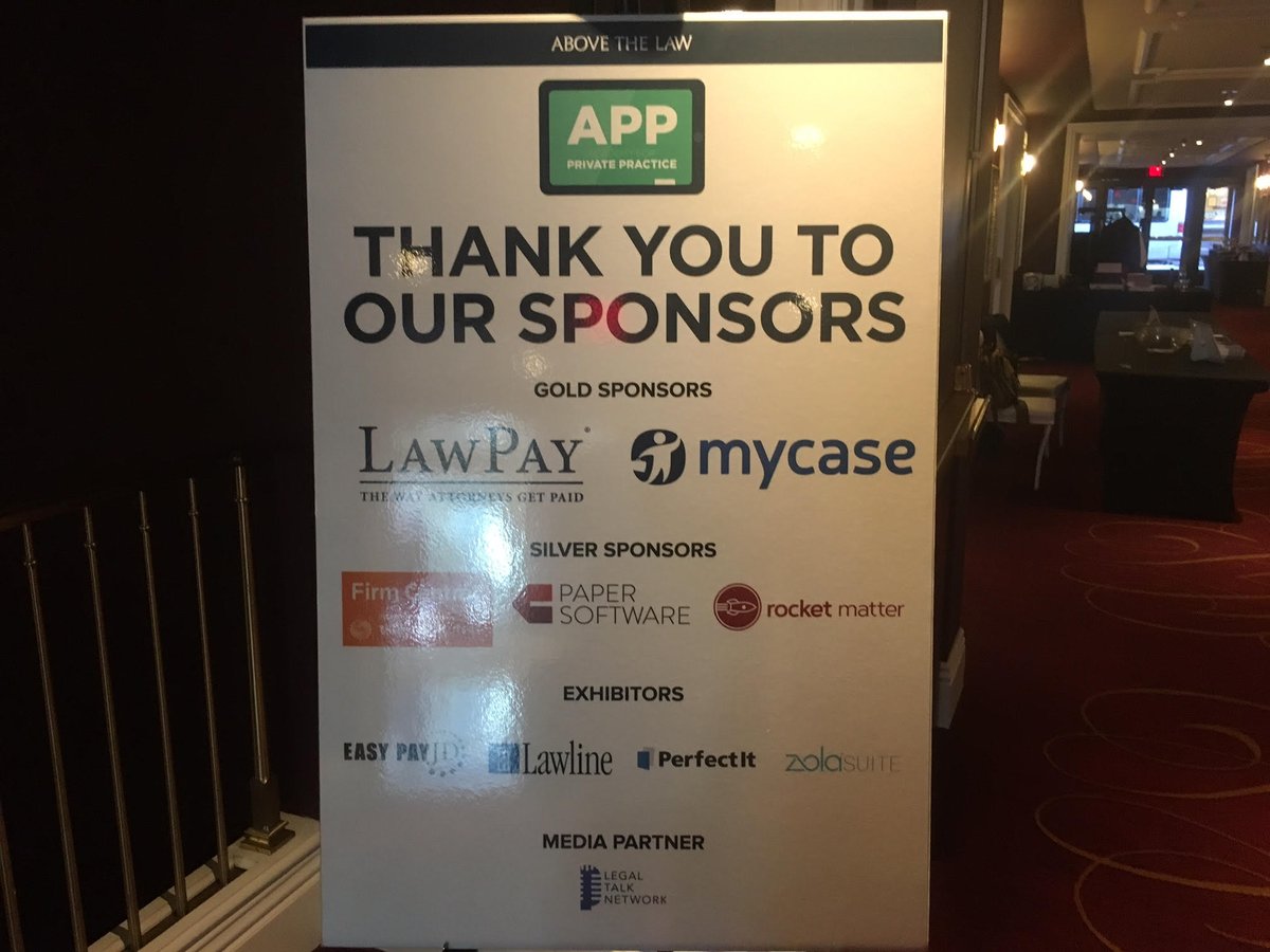 atlblog's tweet photo. Thanks to the sponsors of last week's #ATLAPP conference for making it such a great event! https://t.co/Na4BBvTPUe