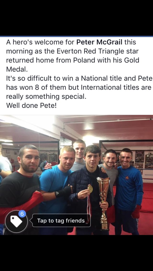 Everton Red Triangle (@paulstevo10) on Twitter photo Hero's welcome for <a href="/peter_mcgrail/">Peter McGrail</a> who won the Felix Stam tournament for the second time Hero's welcome for <a href="/peter_mcgrail/">Peter McGrail</a> who won the Felix Stam tournament for the second time