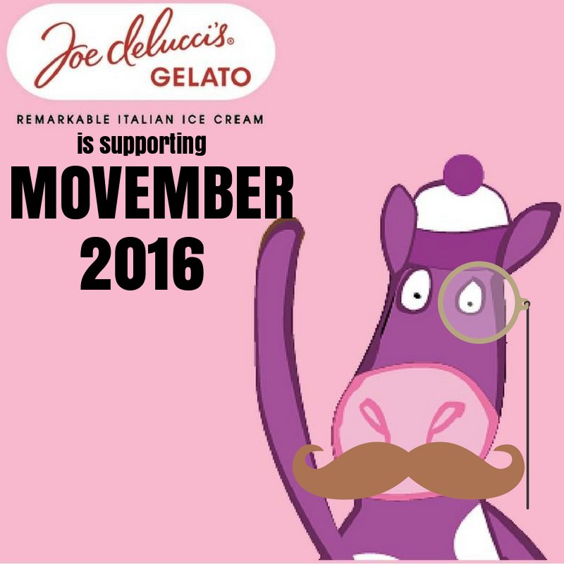 joedeluccis's tweet photo. Pinch, punch, 1st of the month! We hope you’ve got your top lips prepped for #Movember! Joe’s already got into the spirit. #showusyourmo https://t.co/VHX4XQGDZA