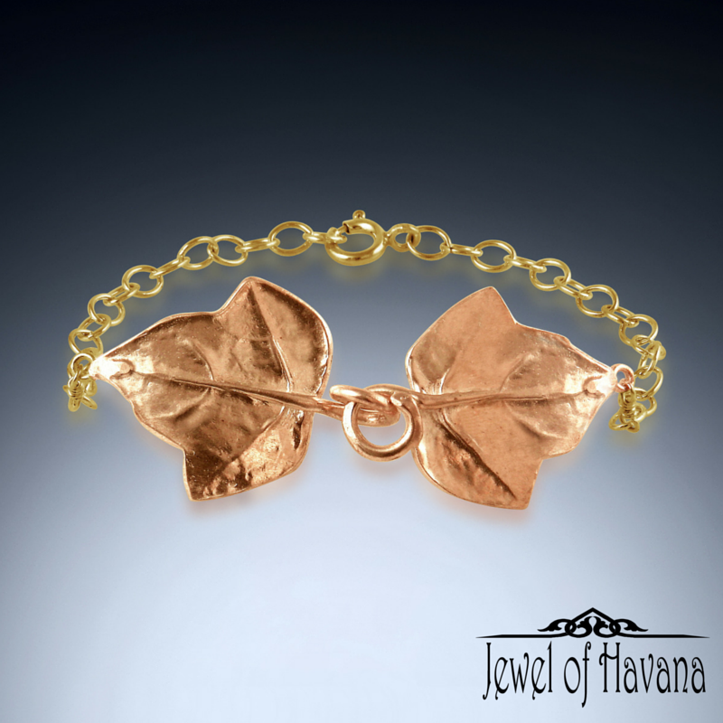 JewelofHavana's tweet photo. #Copper #Leaf #Bracelet #JewelofHavana #madeinla #225style #mapleleaf #ivy #brfashion https://t.co/GRyzPFrJCE https://t.co/jL16KnWPos