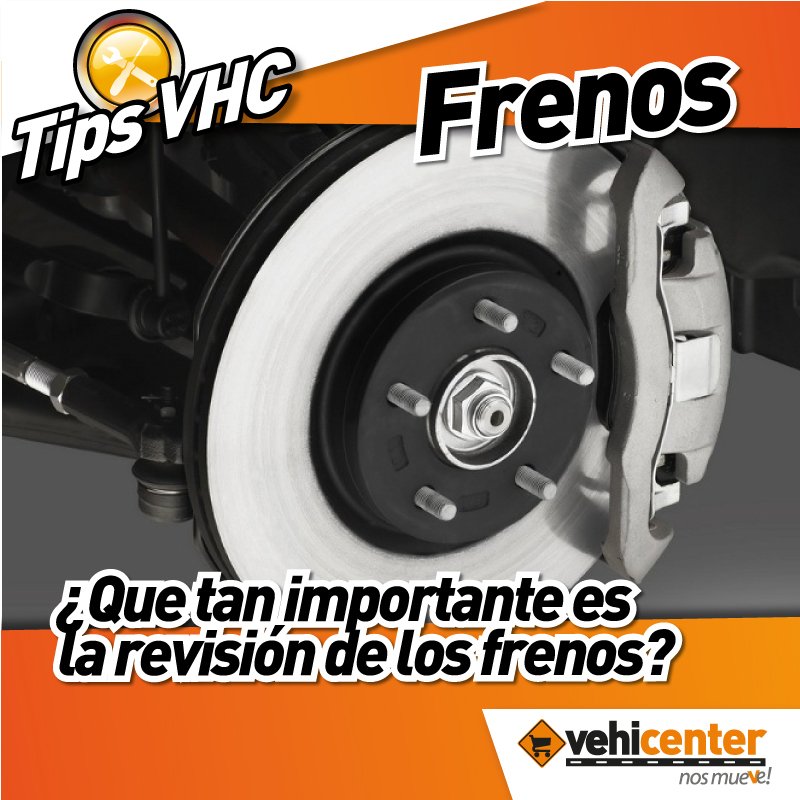Vehicenter's tweet photo. #TipsVhc: El estado de los discos, las pastillas y el pedal se debe verificar por lo menos una vez al mes para evitar accidentes. https://t.co/SgEEEtRKsx