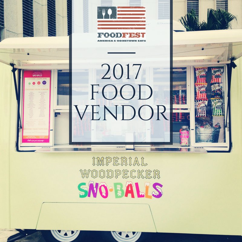 NolaFoodFest's tweet photo. Welcome back @ImperialSno to #NOLAFoodFest! Come try a tasty snoball on April 1st and 2nd!  #NOLA #snoballs #NOLAFoodFest2017 #Yum #NOLAEats https://t.co/Z0Mqoy60dP