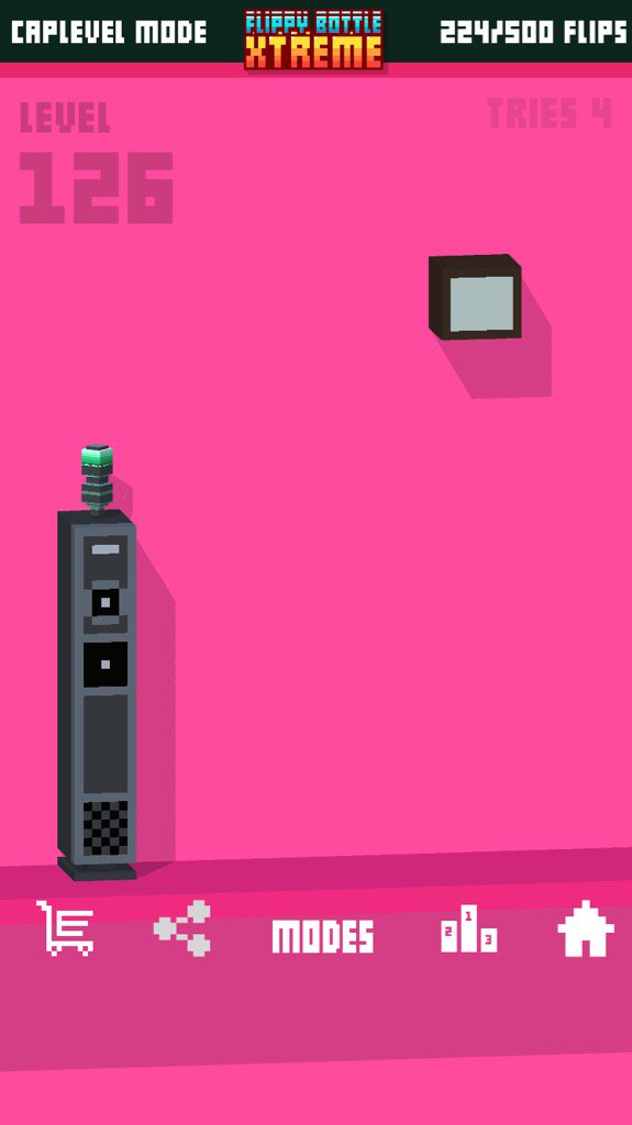 chucklebutt89's tweet image. @mostplayedgame top 25 on #flippybottle #caplevel