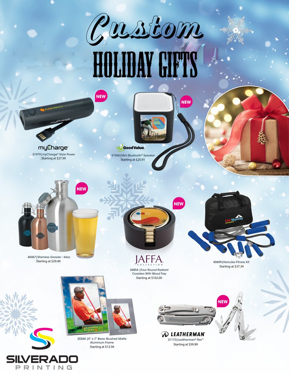 SilveradoPrint's tweet photo. Plan ahead and check out these great holiday gifts... https://t.co/DZKMzCKYe1