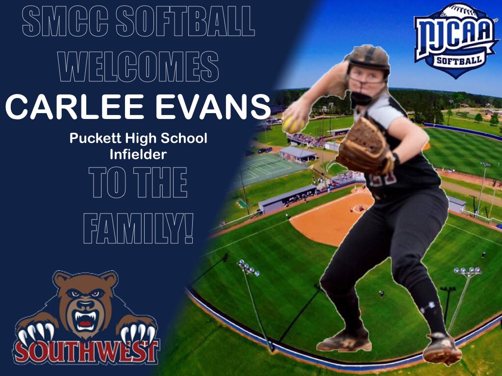 SMCCBearsSb's tweet photo. Welcome @Carrlllsss to the Bear Family! #SMCC #BearDown #Family https://t.co/M15buo0Q2T