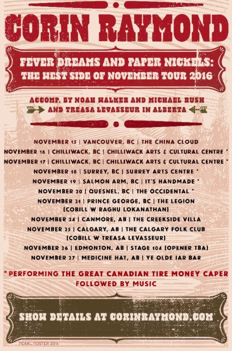 VANCOUVER NOV 15th! Can't wait to kick off my West Side of November Tour at <a href="/thechinacloud/">The China Cloud</a>! 8 pm doors, 8:30 pm show. $15. w <a href="/MichaelARush/">Michael Rush</a>