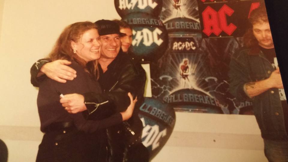CBSmithfor133rd's tweet photo. Cindy with Brian Johnson at the Summit #ACDC @Rock101KLOL @OutlawDaveShow #ROCKisSTILLtheParty #CINDYrocks #VOTECindy #Election2016 https://t.co/MsYMFb9gM8