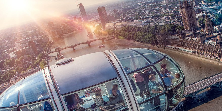 هكذا يبدو العالم من القمة بلندن.
تابعونا للمزيد من اللحظات رائعة في أرجاء بريطانيا.
#OMGB