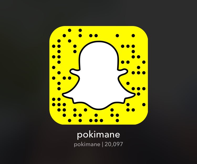 Pokimane snapchat name