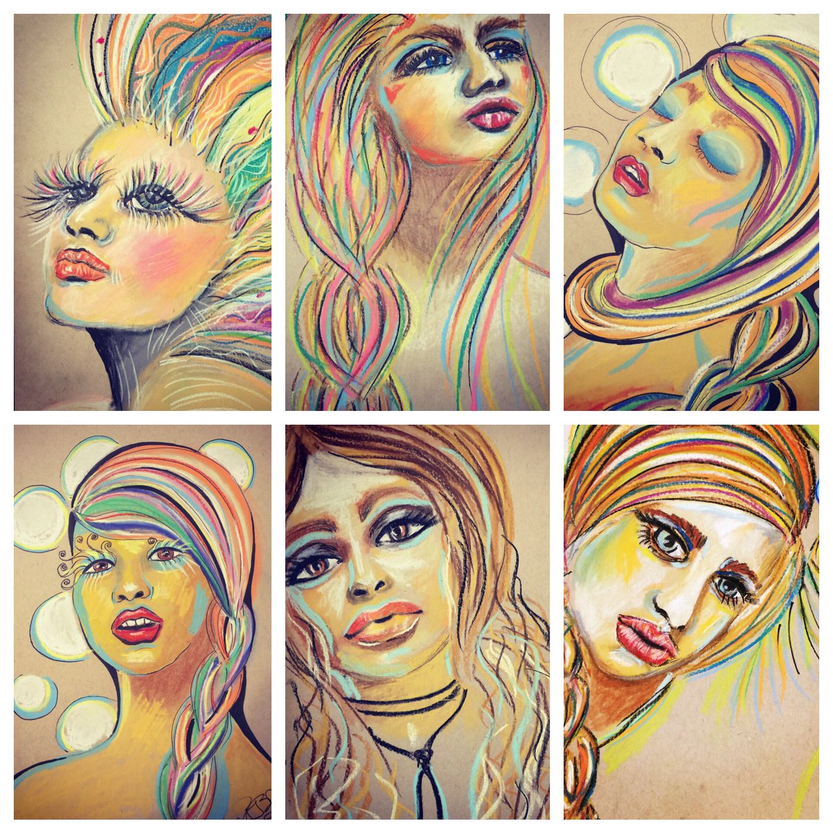 patbaslovART's tweet image. Pastels, pastels and more pastels!