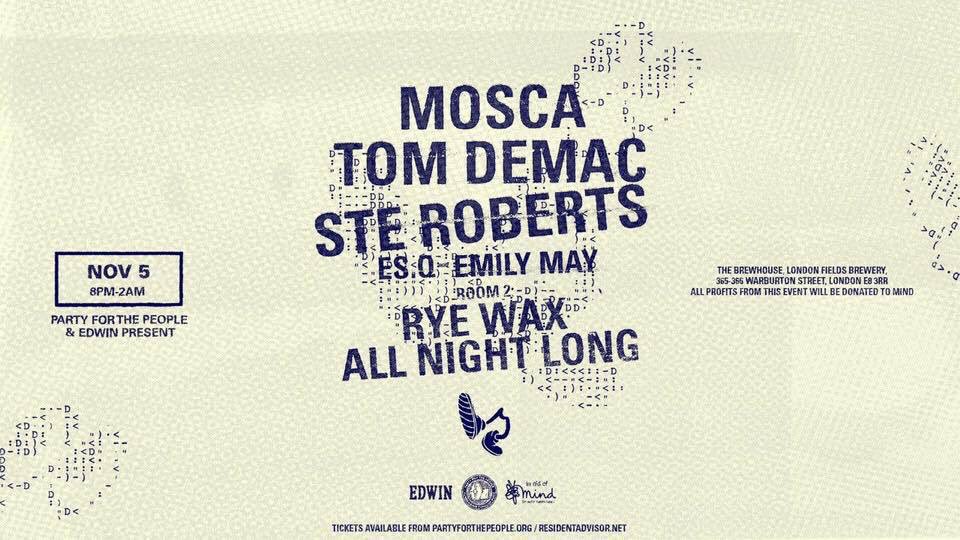 Playing at @LdnFldsBrewery on Sat to raise 💰 for <a href="/MindCharity/">Mind</a> w/ @tomdemac <a href="/stehypercolour/">Ste Roberts</a> <a href="/DeejayMosca/">Mosca</a> @EESS_Q and the <a href="/Ryewax/">Rye Wax</a> boys 🔥