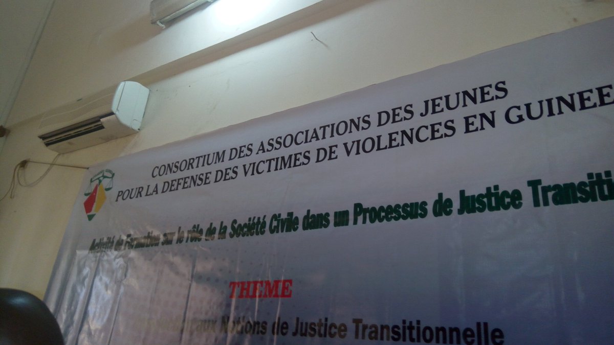 La #CPRN au lancement de la formation du #COJEDEV sur l'implication de la société civile ds le processus de justiceT