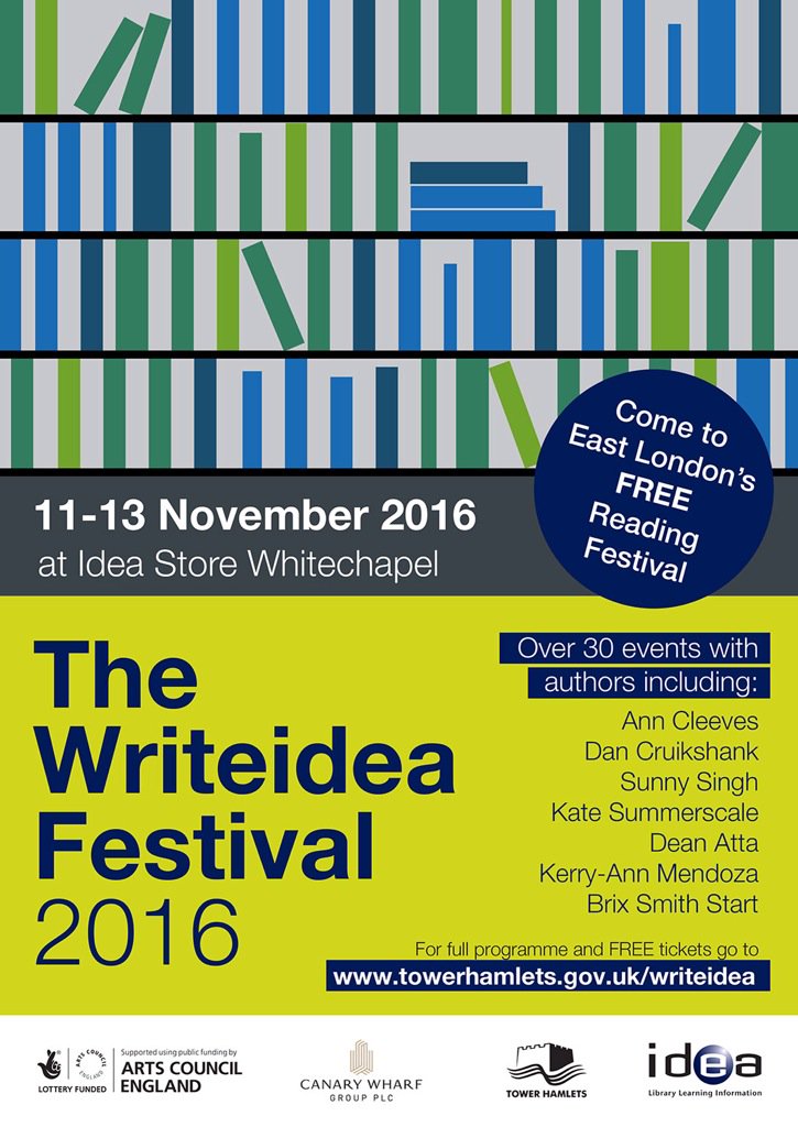 Writeideafest's tweet image. More pass it ons please @VaseemKhanUK @radiomukhers @aadhand @Ben_Aaronovitch @PNormanWriter @chrisrusselluk