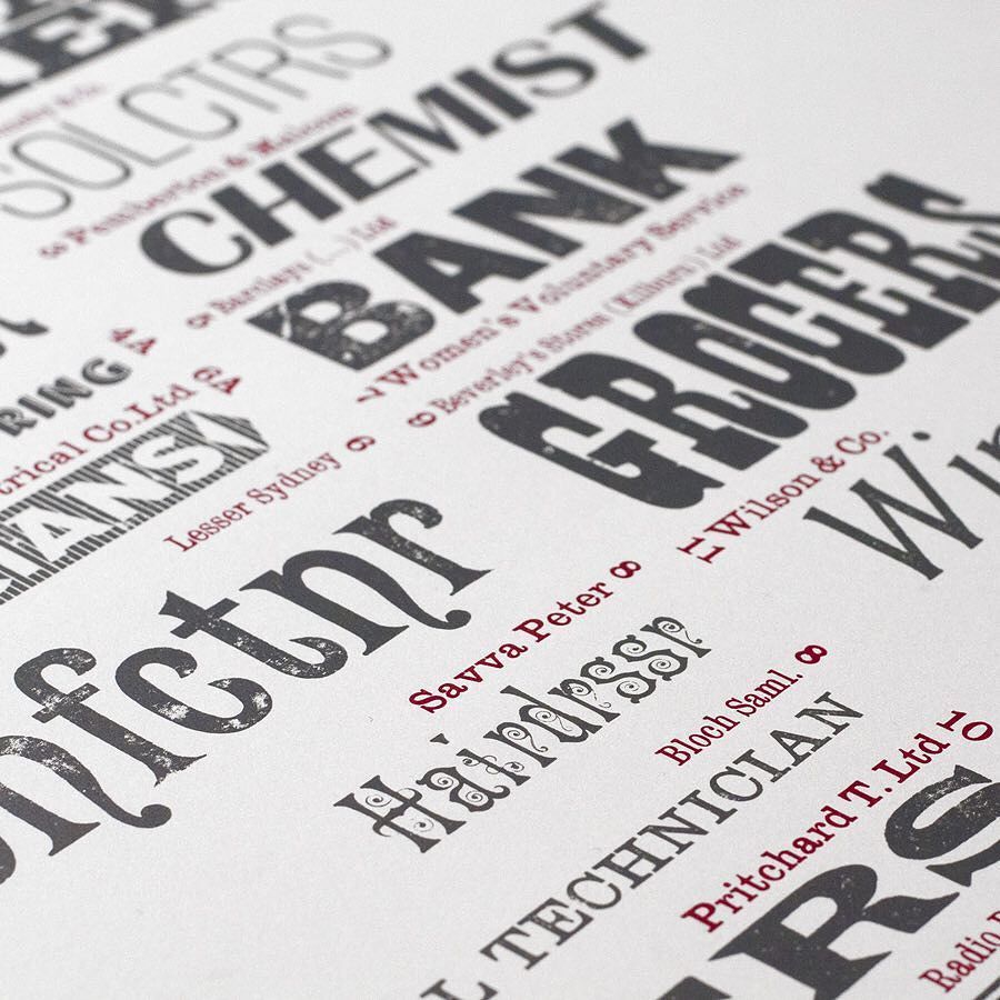 NNPletterpress's tweet photo. And a detail of the finished print @sarkytype #RevertingtoType #letterpress https://t.co/FqHq8SJoeC https://t.co/2Sl21lwPby