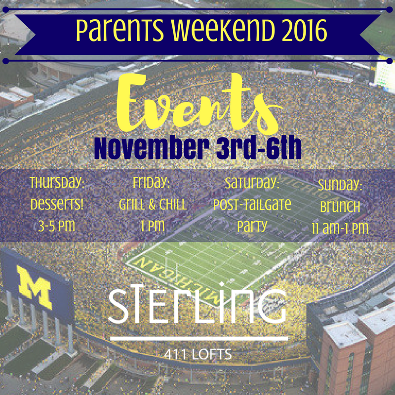 YOUnionA2's tweet photo. Parents Weekend is almost here!! Check out the awesome events we have lined up! #Sterling411 #LiveSterling #ParentsWeekend2016 https://t.co/oJjekhtAiD