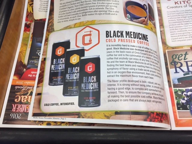 bmicedcoffee's tweet photo. Keep an eye out for @bmicedcoffee's inside cover page story featured in @mollie_stones most recent Almanac
#coldpressedcoffee #supportlocal https://t.co/CLopTOJSmx
