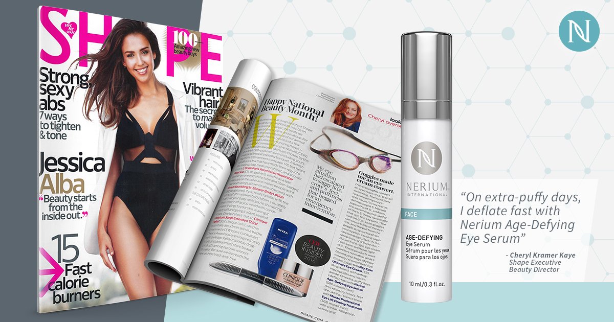 Lib4Health's tweet image. Looking for the secret to more youthful eyes? SHAPE Magazine recommends Nerium Age-Defying Eye Serum!
