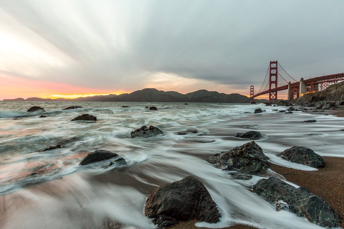 A stunning pic of America's favorite bridge &amp; Marshall Beach <a href="/GoldenGateNPS/">Golden Gate NPS</a> by Christopher Markisz #California