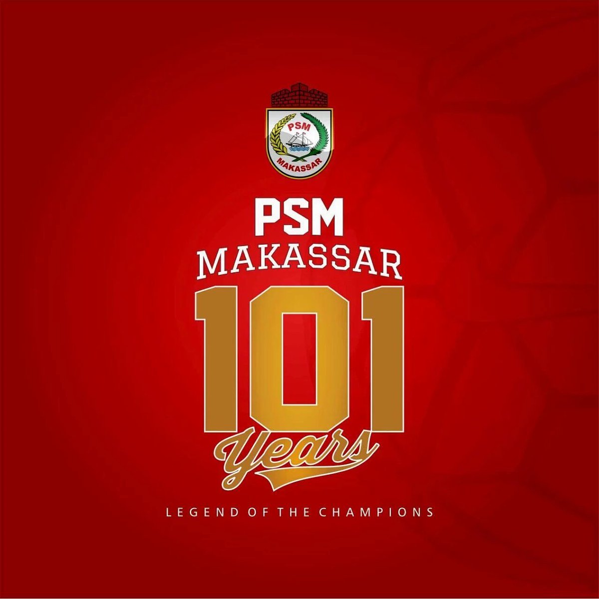 Terharu membaca TL pagi ini. Seluruh penjuru semesta mengucapkan selamat Ulang Tahun 101 PSM Makassar. #EwakoPSM