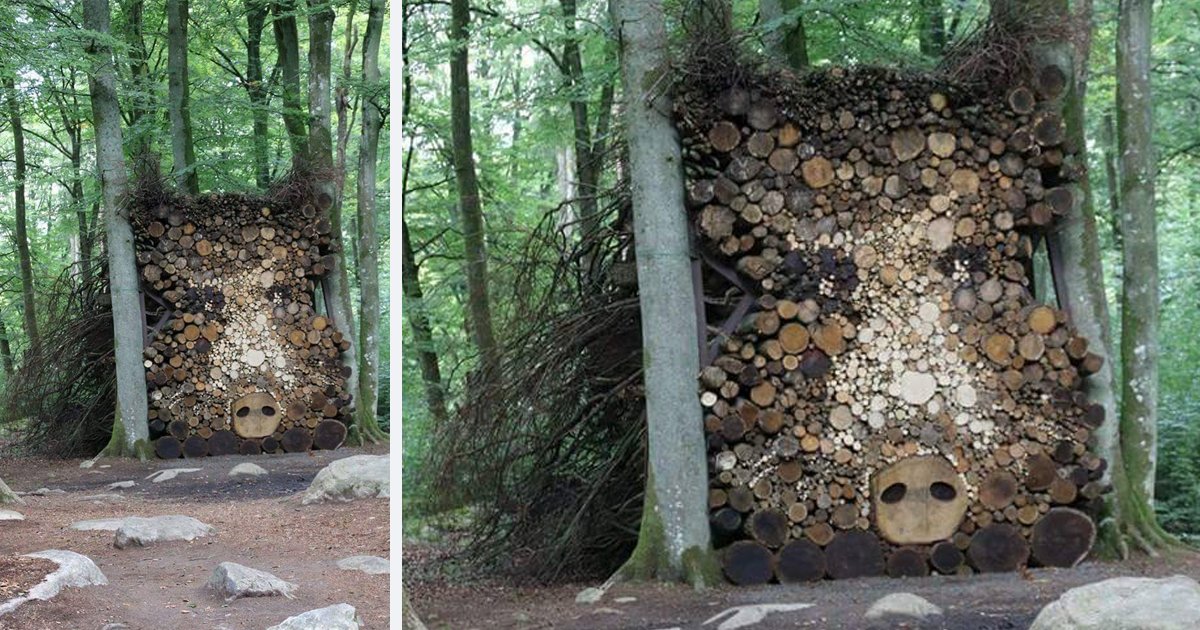 10+ People Who Turned Log Piling Into An Art Form: boredpanda.com/creative-wood-… #wood #woodart
 #logpile #creative