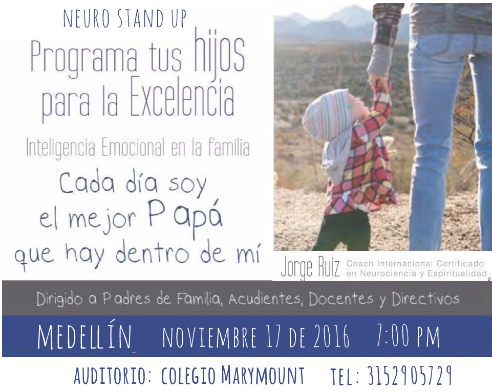 JorgeRuizCoach's tweet photo. "Prepara a tus hijos para la excelencia" Es un espacio para aprender a  ser felices en familia donde la armonía es el pilar de nuestro hogar https://t.co/HxUZtkWS3c