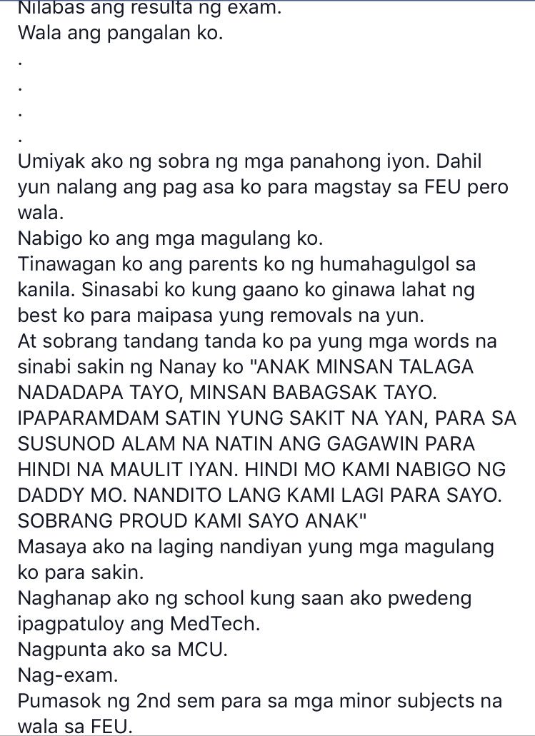 MedtechMustKnow's tweet image. Tamaraw turned kwago.
Isang kwento ng pagbangon. #LabanMedtech 💉🔬