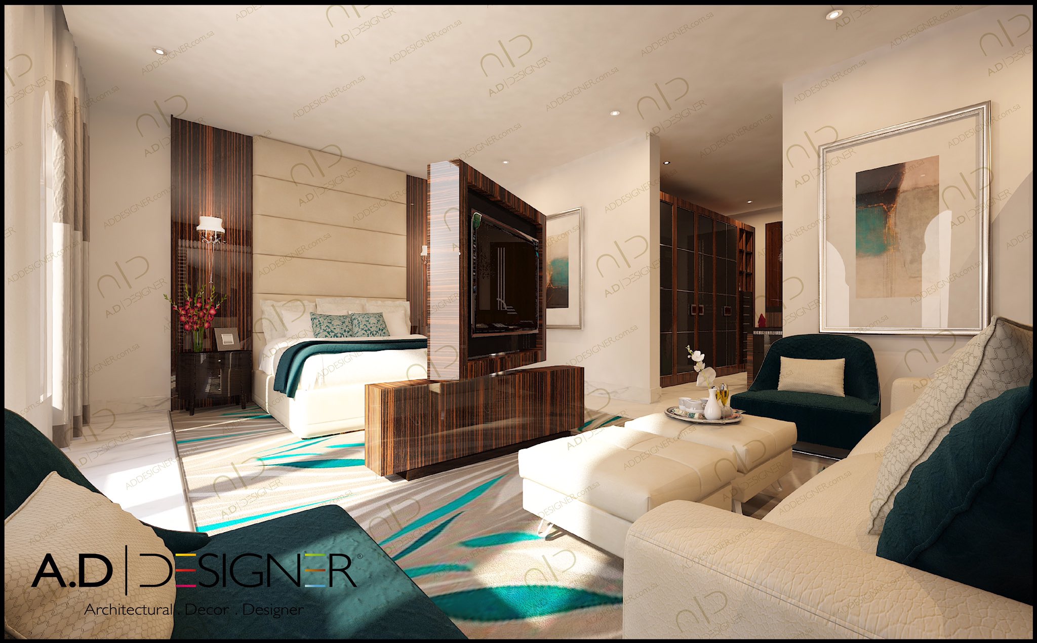 A D Designer No Twitter غرفة نوم مودرن تم فصل الجلسة عن السرير بطاولة تلفزيون متحركة تقلب من الجهتين ديكور تصميم داخلي فلل ديكورات الرياض Interiordesign Https T Co 1nu4xbyrot Twitter