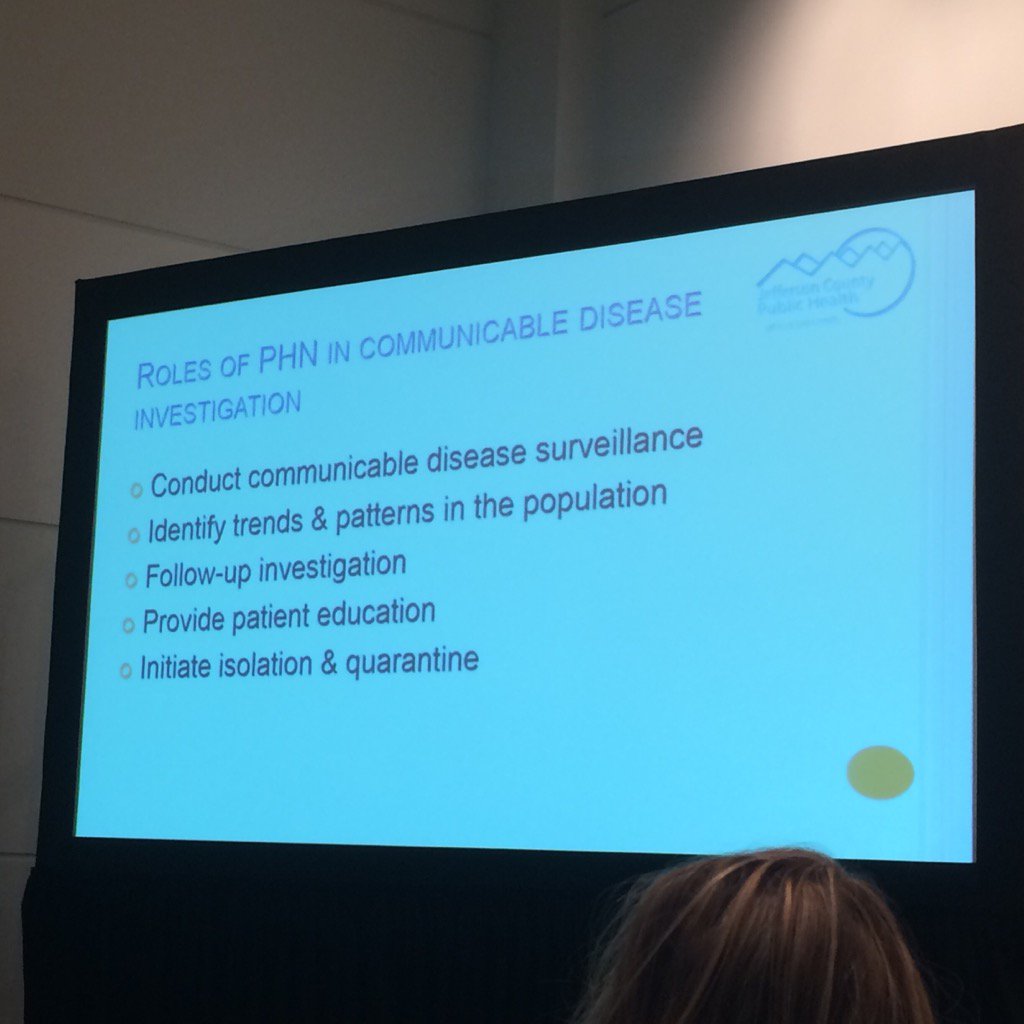 JBSLAFF's tweet photo. One of the many roles of public health nurses (SNs) @MDGrosso @PublicHealth Con2016 https://t.co/mcpZo1B8kY