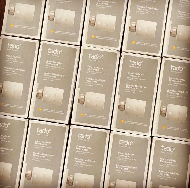 Bij ons zijn de Slimme Thermostaat knoppen van Tado #uitvoorraadleverbaar #eerstevannederland #slimverwarmen ow.ly/fSDA305KP4c