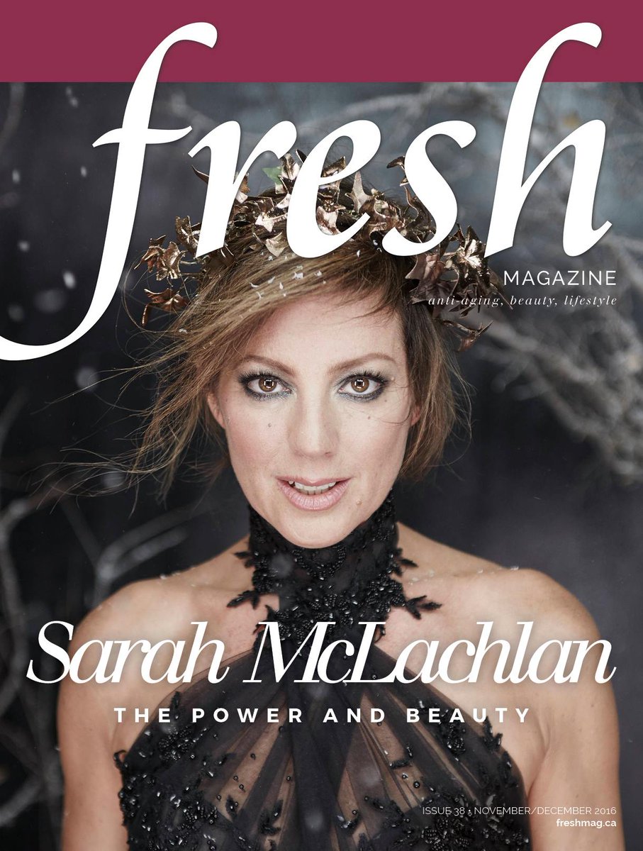 It is an honor to be on the cover of this month’s <a href="/FreshCanada/">Fresh Magazine</a>– a publication that celebrates female empowerment. 📷: <a href="/KharenHill/">Kharen Hill</a>