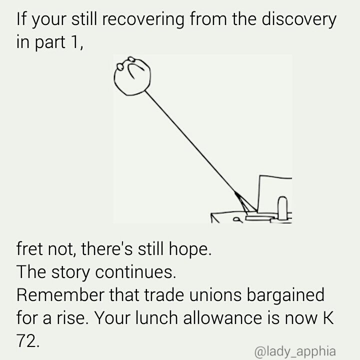 InotaCheta's tweet image. A pay rise won&apos;t make you richer unless...
Part 2
(No grim ending 😐. This one depends on supply side economics)
#EconomicsForDummies