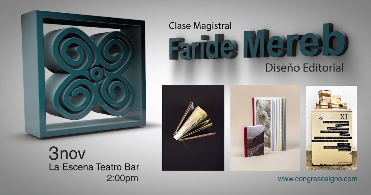 FMEREB's tweet photo. Este jueves en #Mérida @c_signo https://t.co/hNavbRpe74