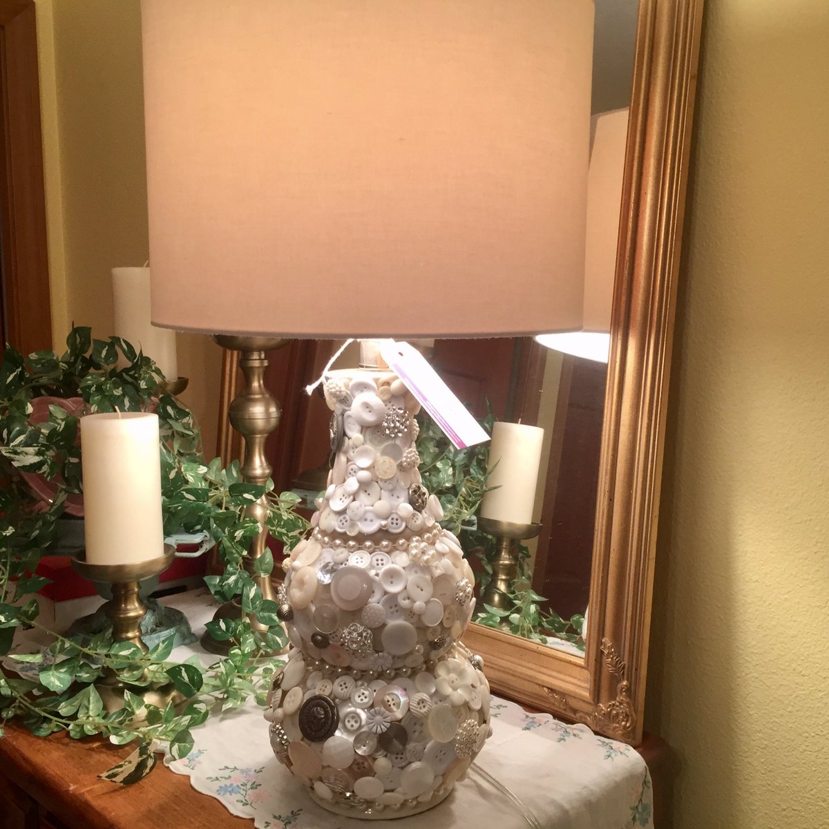 Fun project! Button lamp!