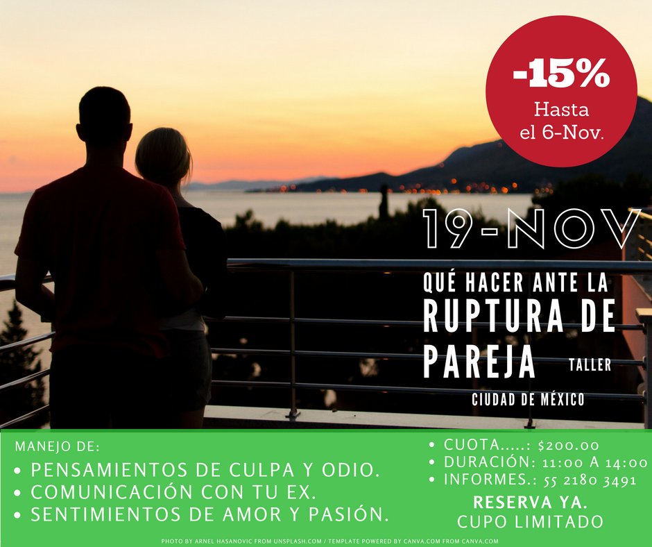 HumanFullness's tweet photo. TALLER: Qué hacer ante la ruptura de pareja.
Reserva. Informes: In Box. 
#RupturaDePareja #Realizate #HazloPorTiTambien https://t.co/W2iFpFHUap