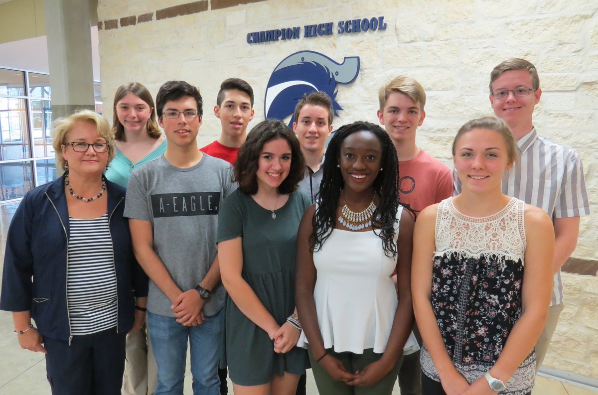Yes! Champion High School announces National Merit honorees! More: goo.gl/15oBol