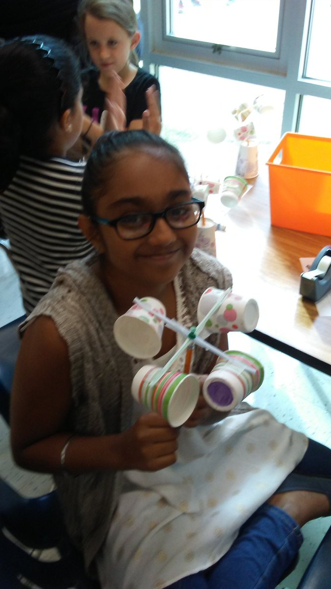 MrMyersTheTeach's tweet photo. Last week: wrapping up our weather unit with Science Force. Creating our own anemometers to measure wind speed. #STEM #scienceisawesome https://t.co/pSK47JGMWo