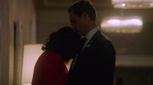 TVGuide's tweet photo. First #Scandal teaser shows Olivia back in Fitz's arms, er, chest https://t.co/defXYqOtku https://t.co/2ziXoeRzRn