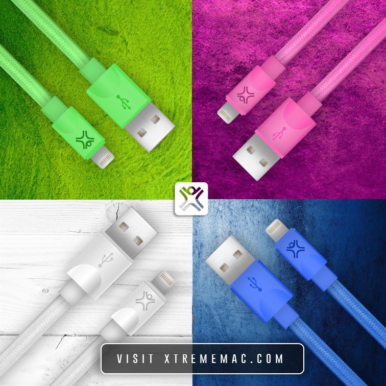 XtremeMac's tweet image. Color your life ! match your feelings !
#lifestyle #happiness #LTcables