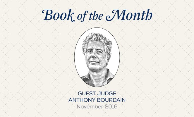 bookofthemonth's tweet photo. "I’m also fascinated and gratified by stories of big falls into gloriously wrenching failure and defeat." @Bourdain  https://t.co/nXPwR2Yl09 https://t.co/8K2pRkokBh