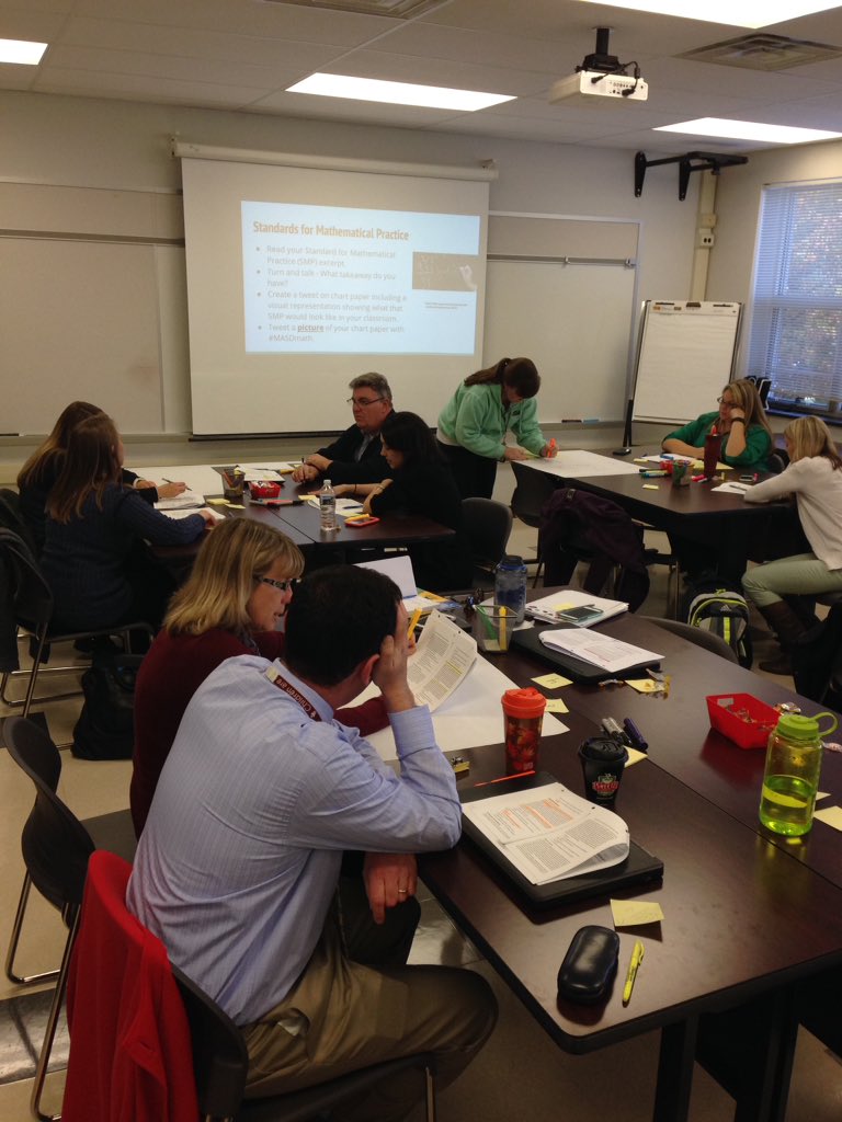 JBLLLearner's tweet photo. Great time after school today growing understanding with #masdmath special education teachers on #StandardsOfMathPractice #habitsofmind https://t.co/0AvT2oBxTr