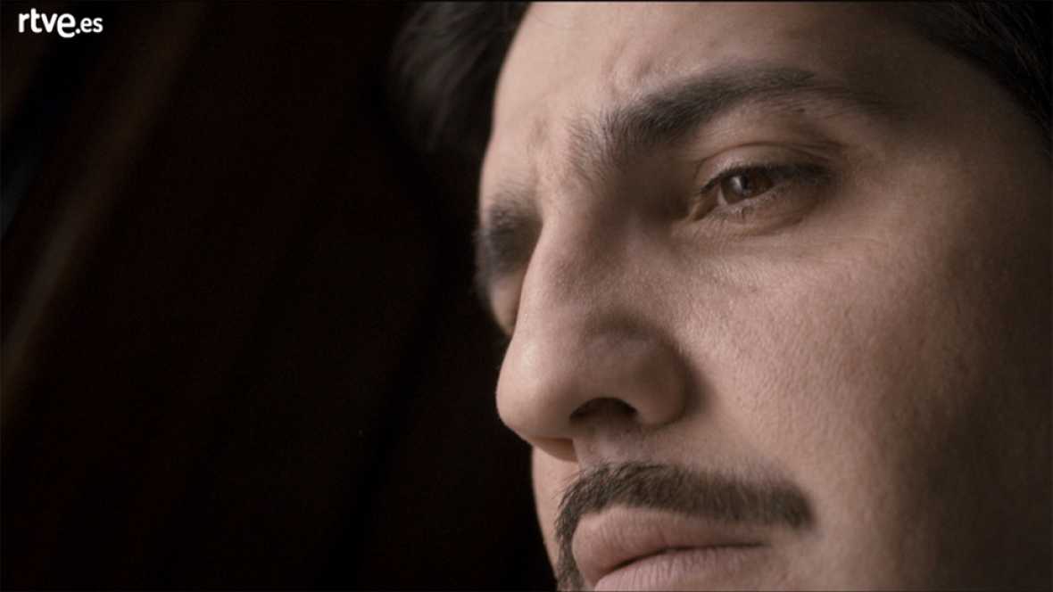 Momento drama total... Mauricio le pega una paliza a Elena. Grandes <a href="/claudiatrc/">Claudia T</a> y <a href="/frnperea/">Fran Perea 🇪🇸</a> rtve.es/v/3780949/ #SonataFinal