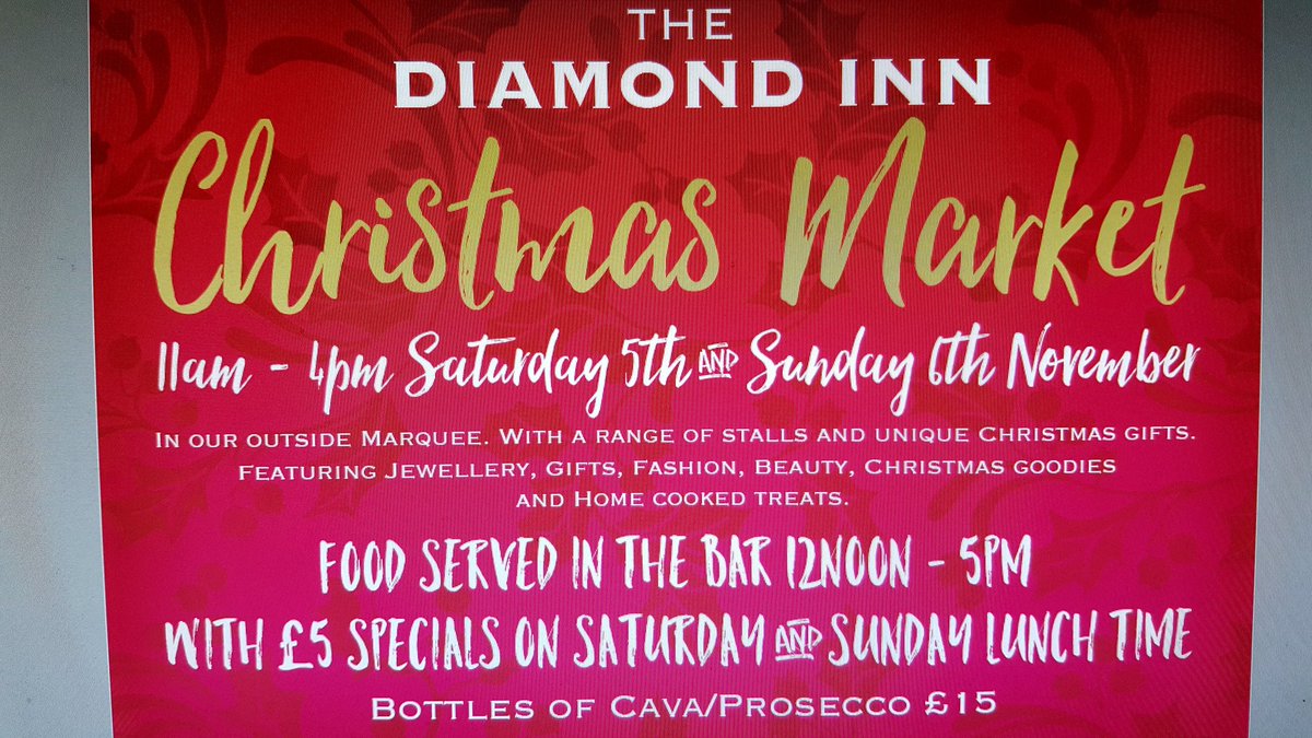 Only 4 days left. Get your perfect Christmas presents right on your doorstep this Saturday and Sunday.  #ChristmasMarkets