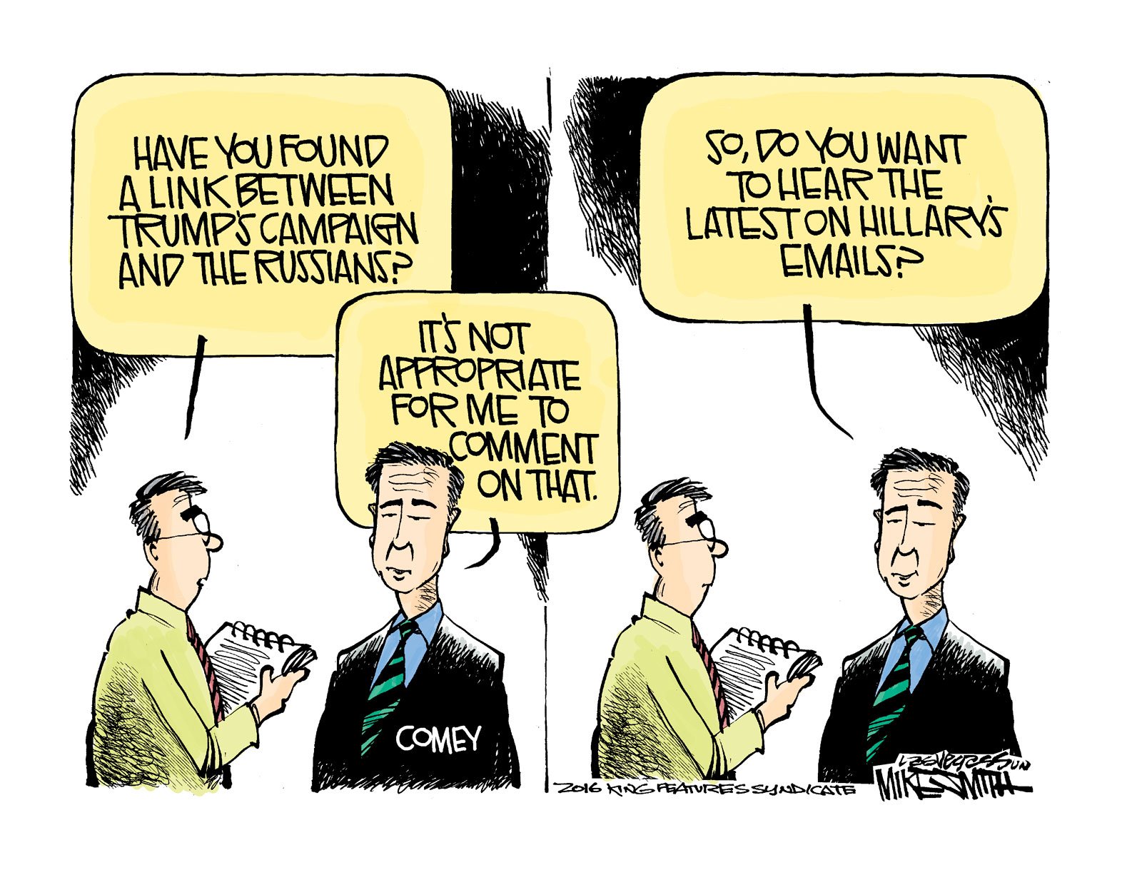 Las Vegas Sun on Twitter: "Comey's double standard in today's Smith's