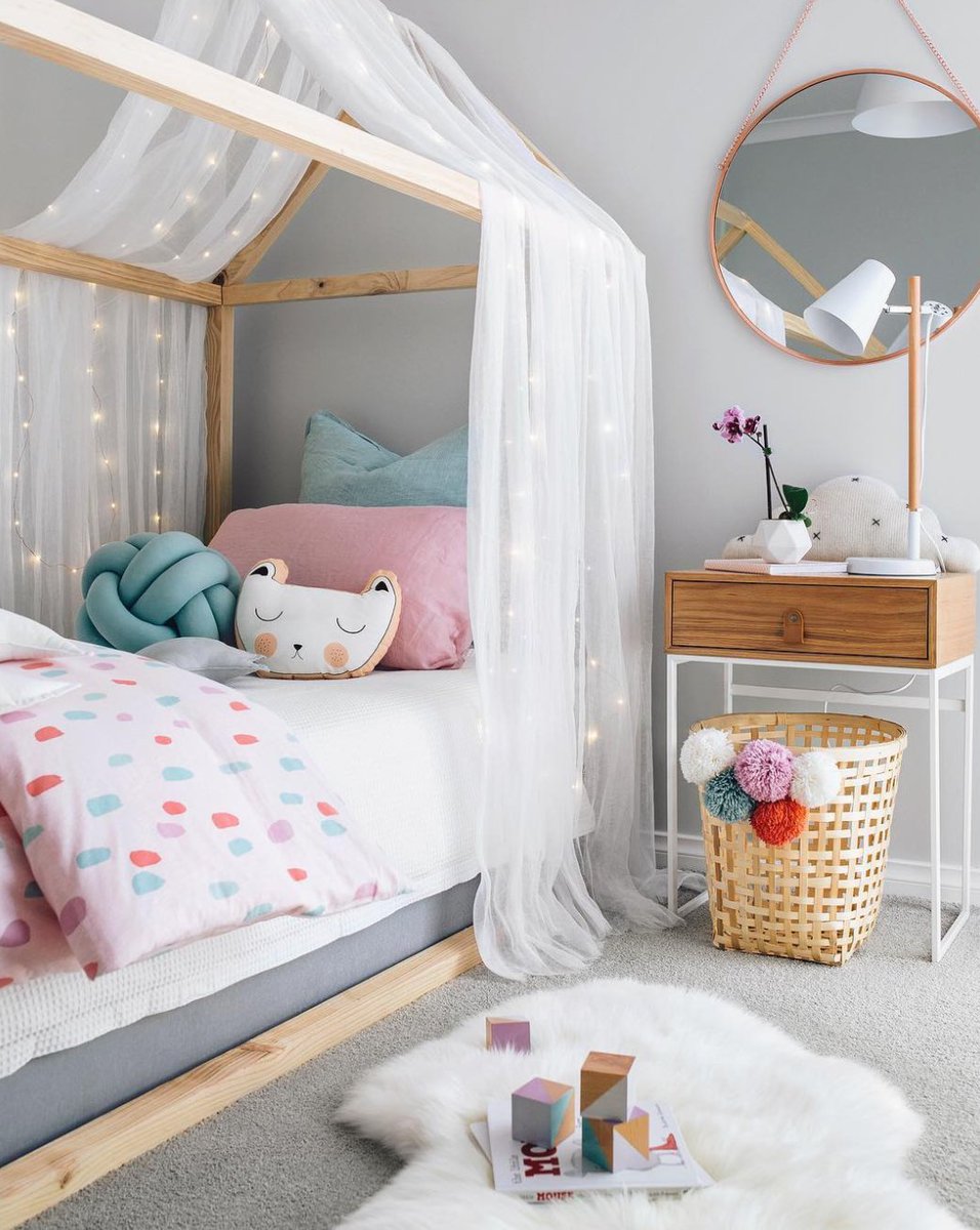The colour of spring! ♡ Beautiful room from @oh.eight.oh.nine x #littlegathererkids #littlegathererspaces