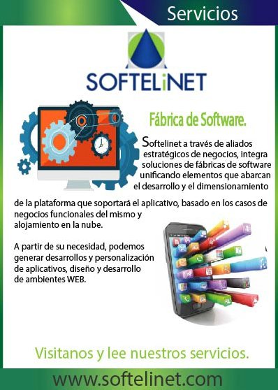 #softelinet #servicios #tecnologia #technology #Software #fabricadesoftware #soluciones #martes