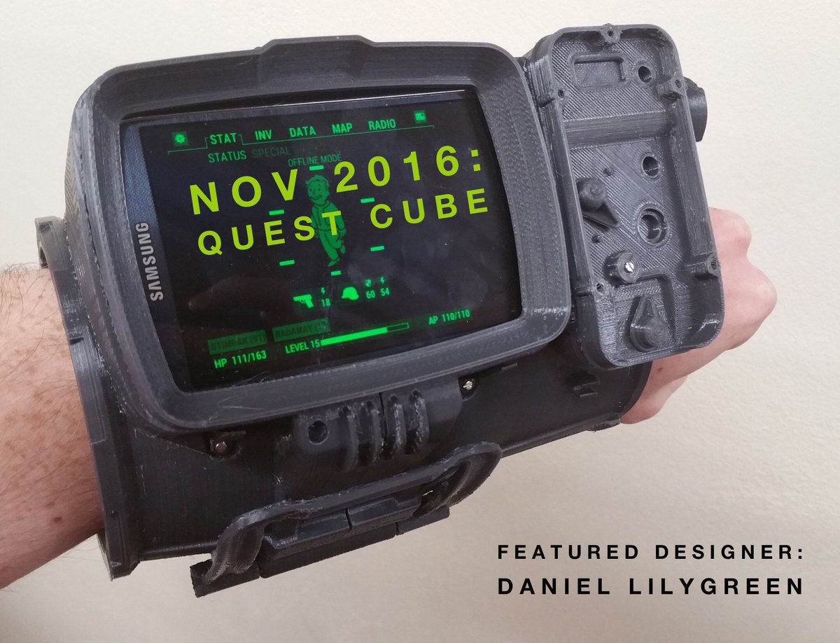 CubeForme's tweet image. Our first cube was &quot;Adventure&quot; in Nov 2015. This year, we&apos;re featuring Daniel Lilygreen with the Quest Cube! #lilykill #questcube #cubeforme