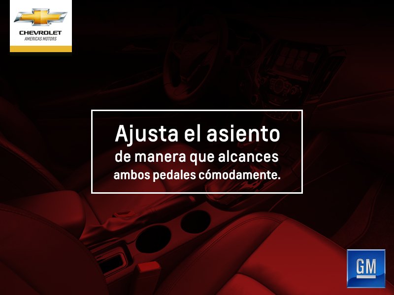 AmericasMotors's tweet photo. Antes de manejar acomoda tu asiento para evitar accidentes. https://t.co/PIcei9onIY
