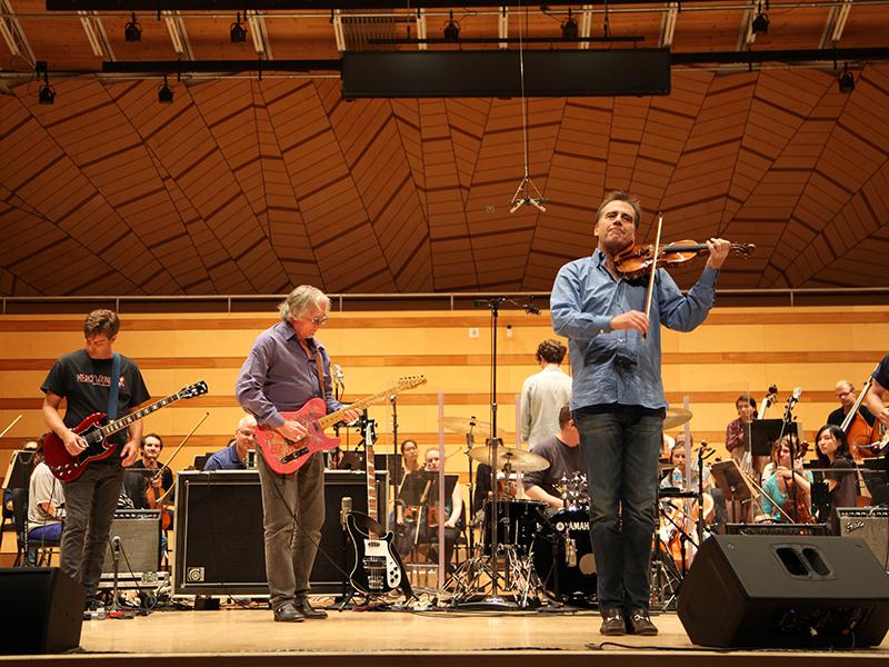R.E.M.’s Mike Mills &amp; violinist Robert McDuffie blend genres in Concerto For Violin, Rock Band &amp; String Orchestra: grmypro.co/2ebvqi9