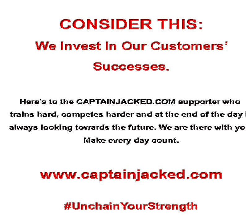 captainjacked's tweet photo. Focus on your goals. Make every action during the day count. #CaptainJackedApproved #CaptainJacked #BetterStartsHere https://t.co/8cATHzvT0a