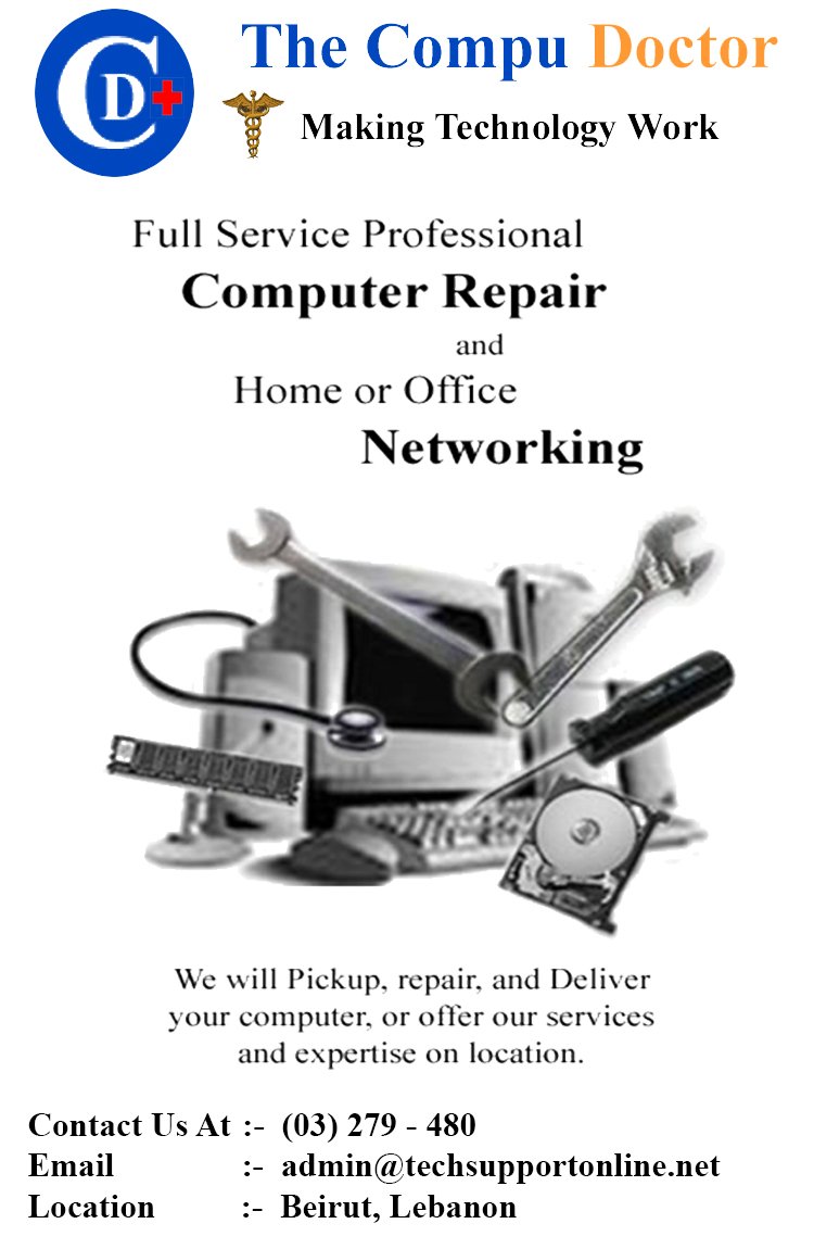 Compu_Doctors's tweet image. Professional #Computer #Repair and Home or Office Networking. We will pickup and deliver your computer. Please share this tweet :)